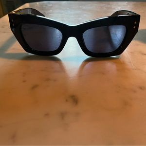 Bec + Bridge x Pared black sunglasses